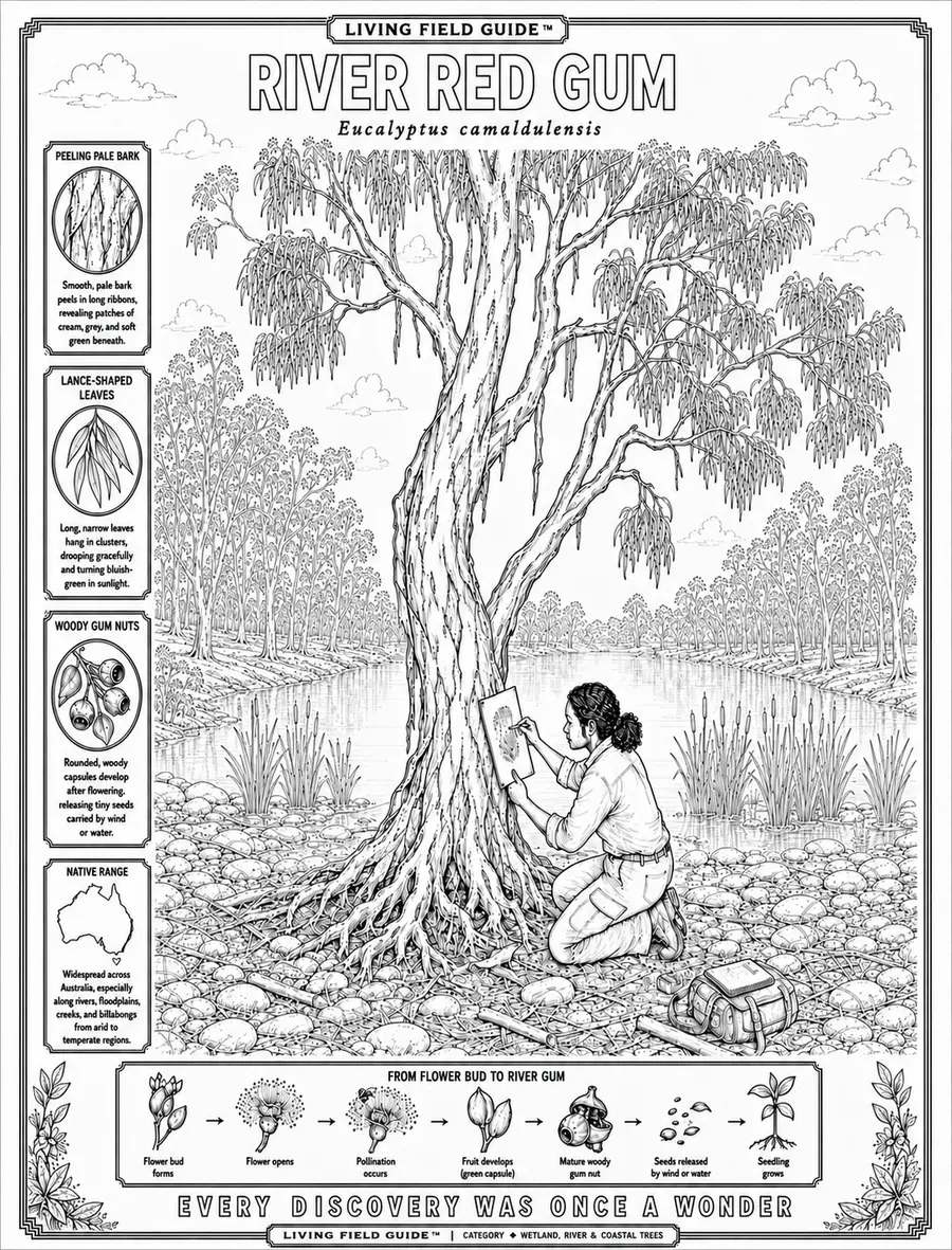 River Red Gum sample page